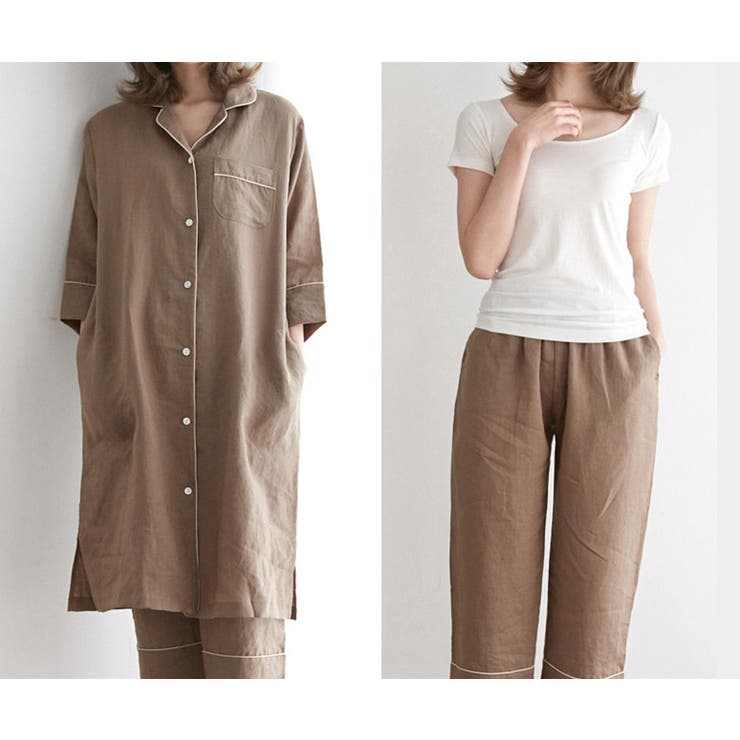 パジャマ ロングシャツ 7分袖 | teddyshop | 詳細画像11 