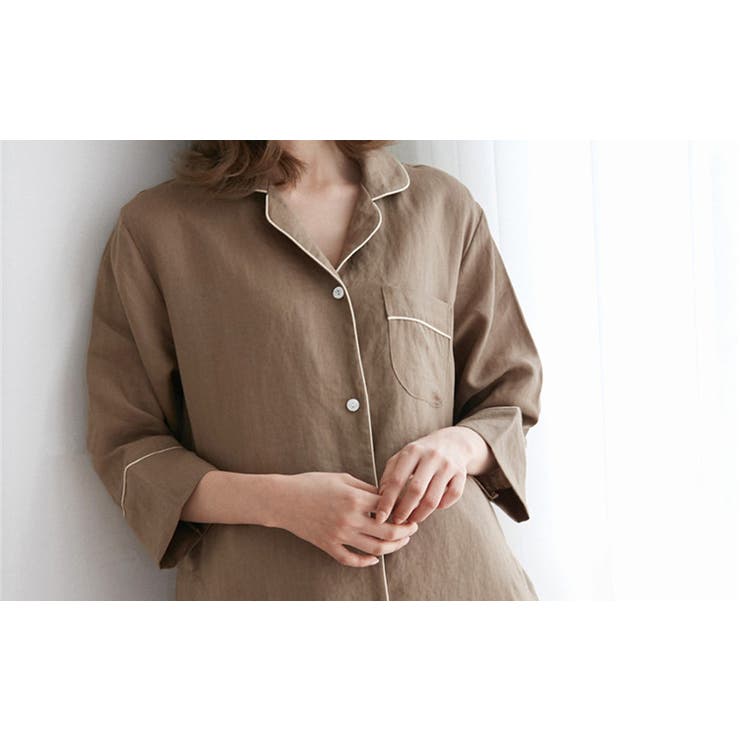 パジャマ ロングシャツ 7分袖 | teddyshop | 詳細画像7 