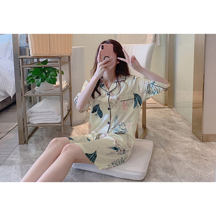 パジャマ ワンピース 半袖 | teddyshop | 詳細画像13 