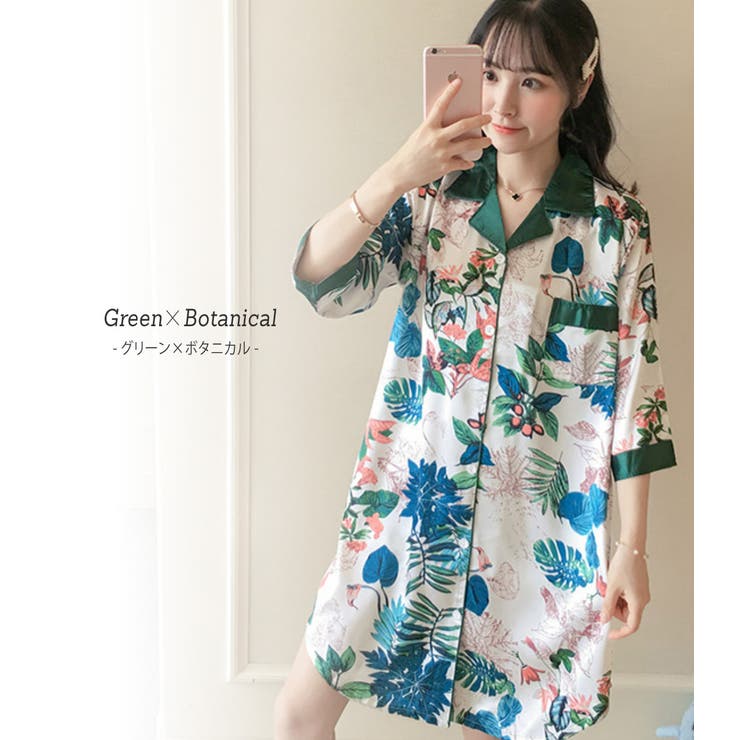 パジャマ ワンピース 半袖 | teddyshop | 詳細画像3 