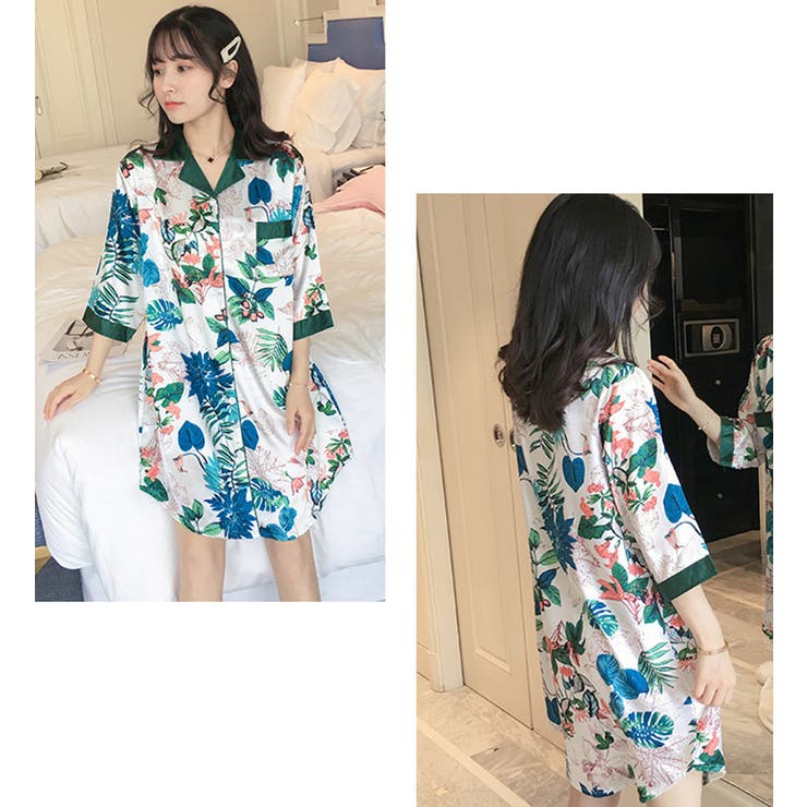 パジャマ ワンピース 半袖 | teddyshop | 詳細画像10 