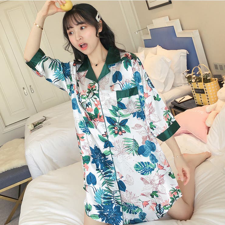 パジャマ ワンピース 半袖 | teddyshop | 詳細画像11 