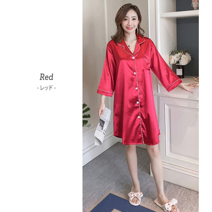 パジャマ ワンピース 長袖 | teddyshop | 詳細画像5 