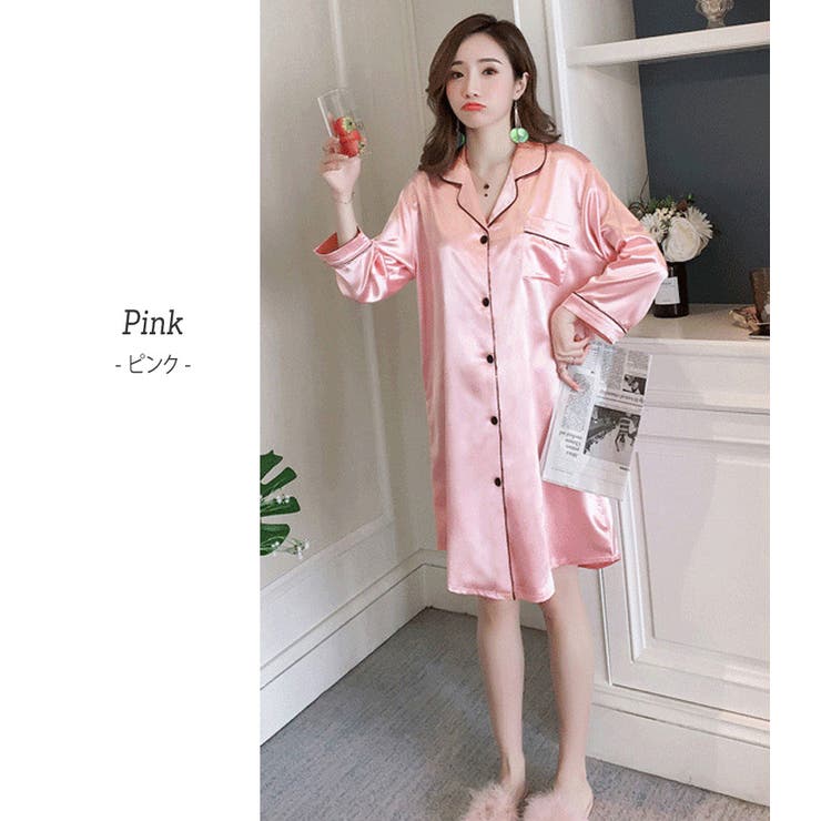 パジャマ ワンピース 長袖 | teddyshop | 詳細画像3 