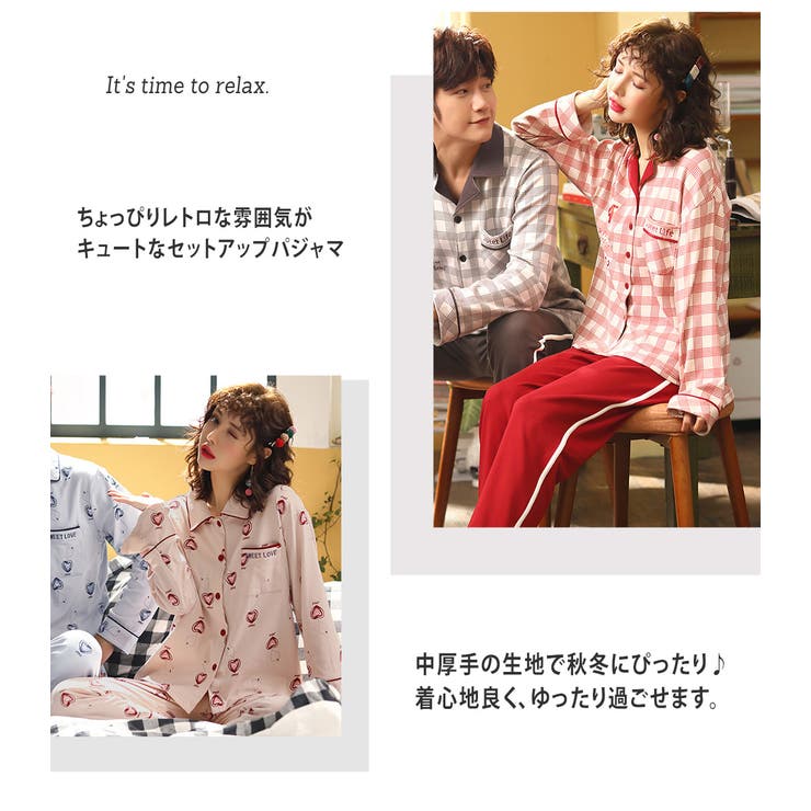 ルームウェア パジャマ 韓国ファッション | teddyshop | 詳細画像19 