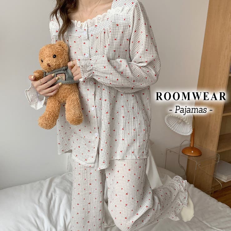 ルームウェア レディース 上下セット | teddyshop | 詳細画像1 