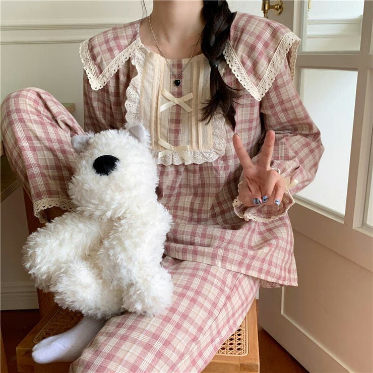 ルームウェア パジャマ レース | teddyshop | 詳細画像6 