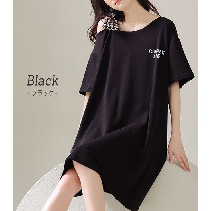 ルームウェア ワンピース 膝丈 | teddyshop | 詳細画像5 