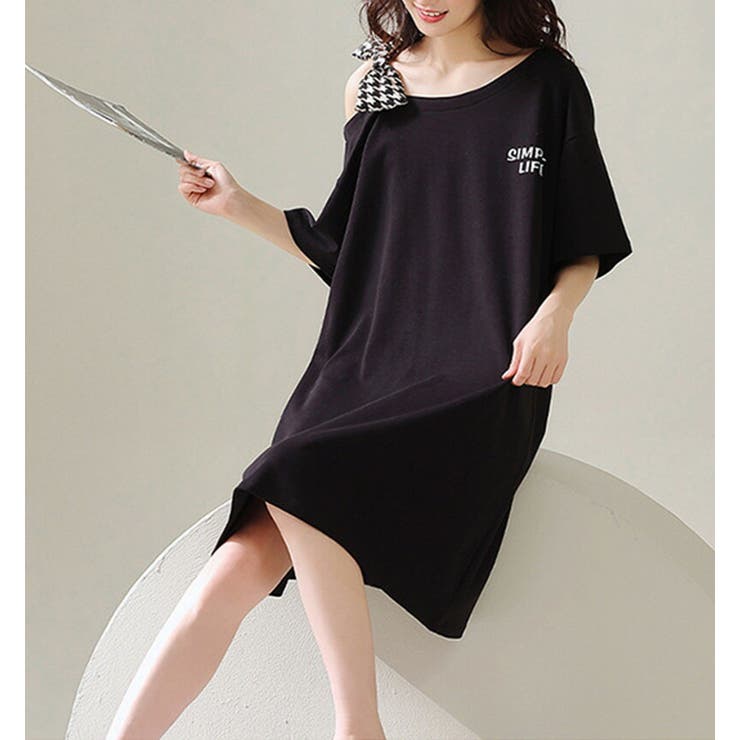 ルームウェア ワンピース 膝丈 | teddyshop | 詳細画像7 