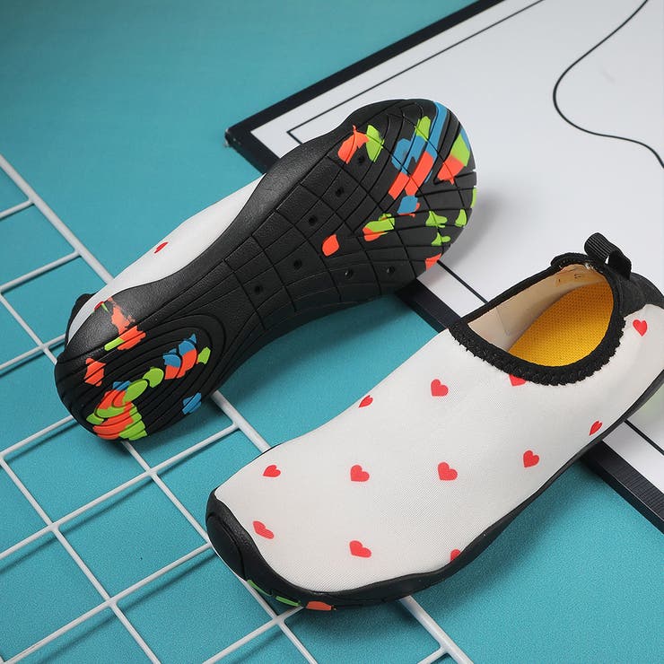 Tide Shoes ホワイト/アクア シューズ マリンシューズ レディース 水陸両用[品番：TY000008437