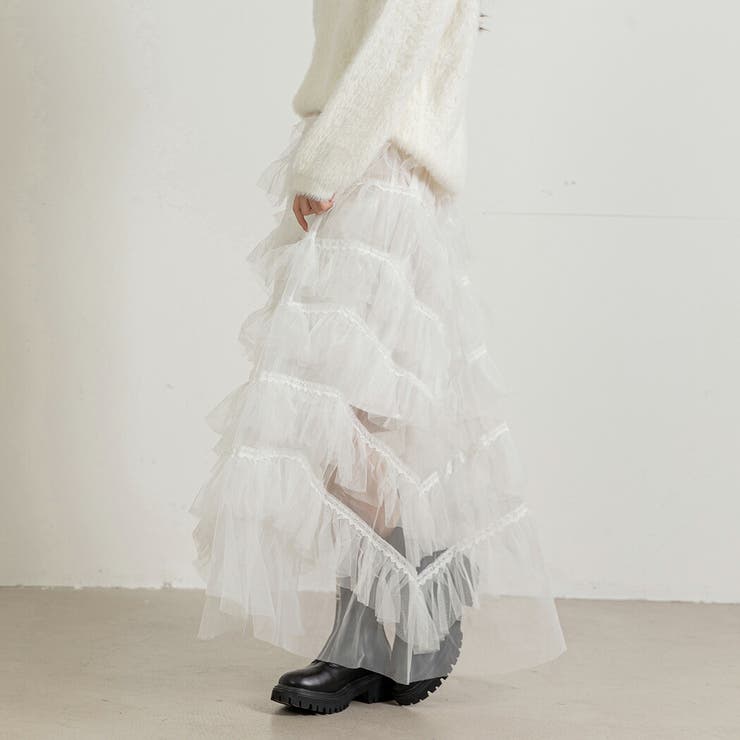 チュールスカート シアー スカート | teddyshop | 詳細画像11 