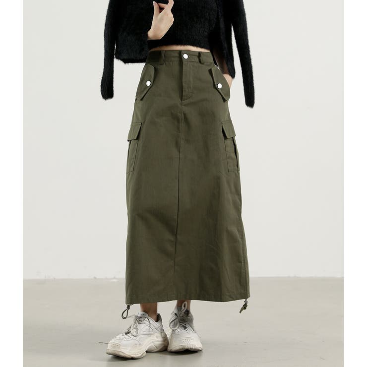 カーゴスカート ベイカースカート ロング | teddyshop | 詳細画像14 