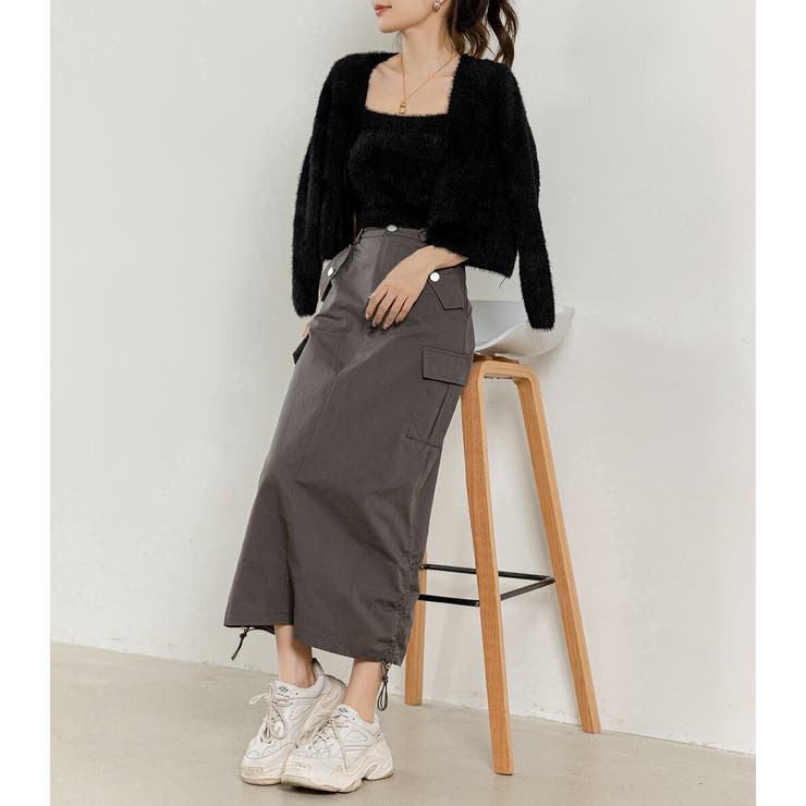 カーゴスカート ベイカースカート ロング | teddyshop | 詳細画像22 