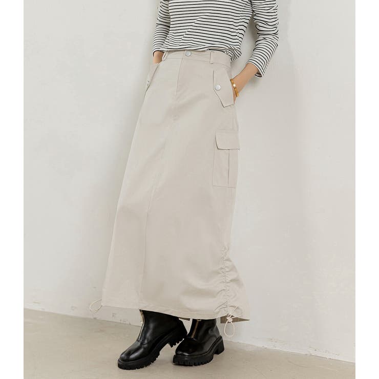 カーゴスカート ベイカースカート ロング | teddyshop | 詳細画像24 