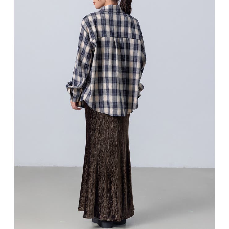 ベロア マーメイドスカート ロング | teddyshop | 詳細画像15 