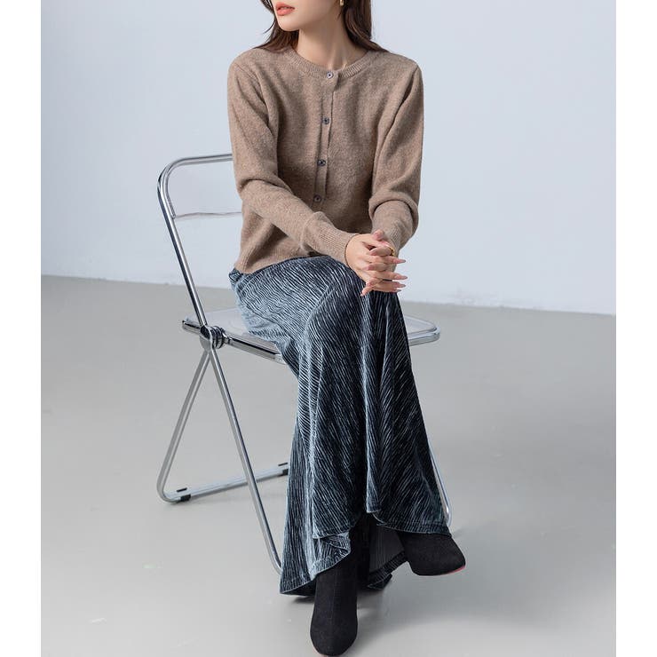 ベロア マーメイドスカート ロング | teddyshop | 詳細画像25 