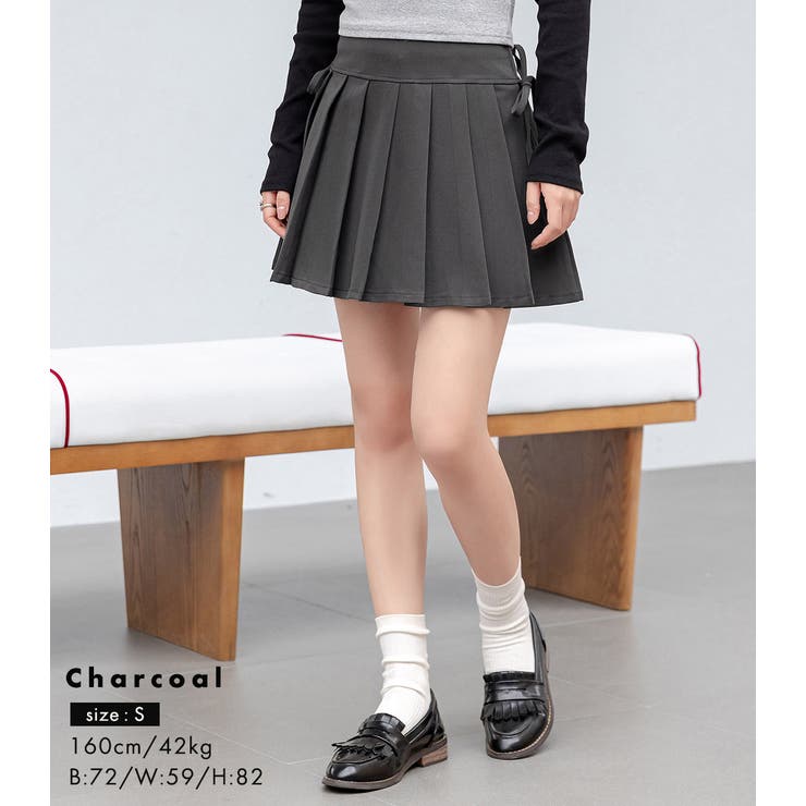 プリーツスカート ミニ ボトムス | teddyshop | 詳細画像13 