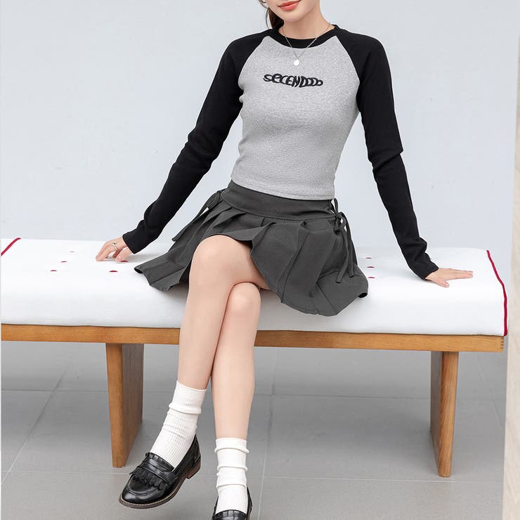 プリーツスカート ミニ ボトムス | teddyshop | 詳細画像17 