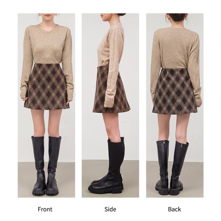 スカート ミニ 全2色 | teddyshop | 詳細画像25 