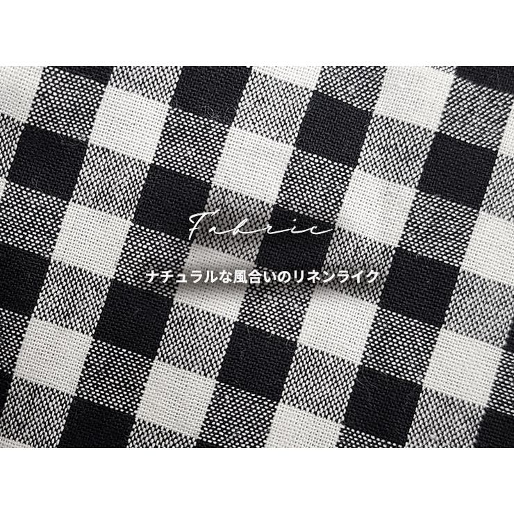 「王道のギンガムチェック」ロング フレア スカート | teddyshop | 詳細画像4 