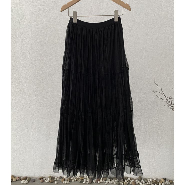 「デイリー着への投入に」ティアード スカート フレア | teddyshop | 詳細画像10 