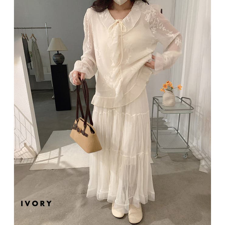 「デイリー着への投入に」ティアード スカート フレア | teddyshop | 詳細画像11 