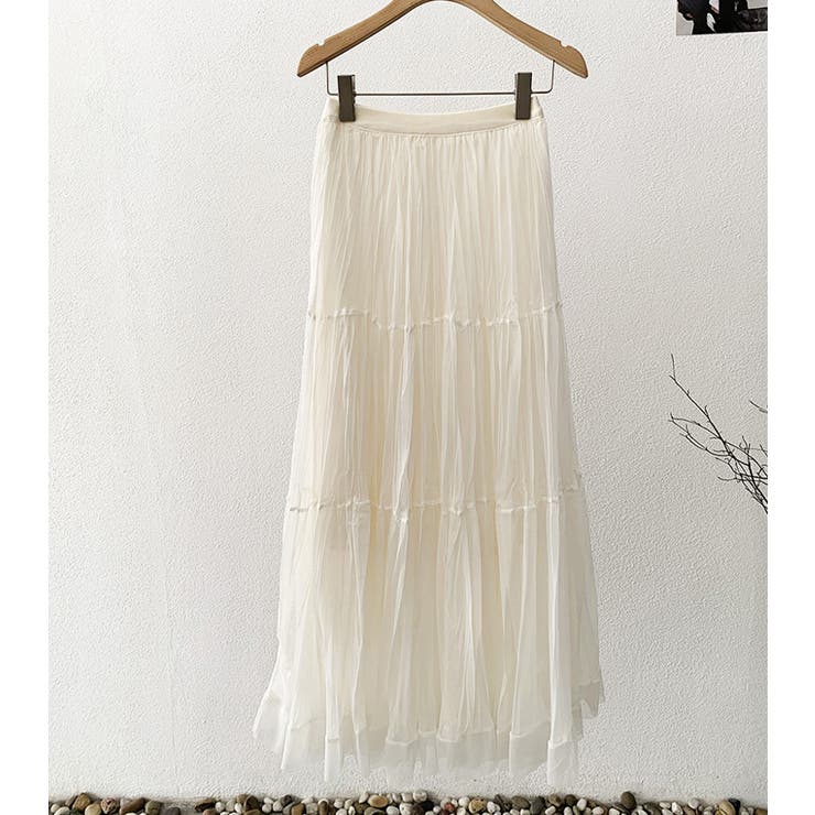 「デイリー着への投入に」ティアード スカート フレア | teddyshop | 詳細画像14 