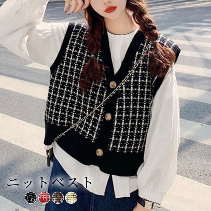 ベスト レディース 前開き 品番 Ty000006655 Teddyshop テディーショップ のレディース ファッション通販 Shoplist ショップリスト
