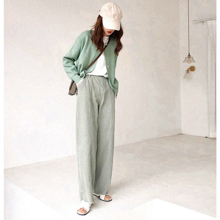 リブ ニット カーディガン | teddyshop | 詳細画像16 