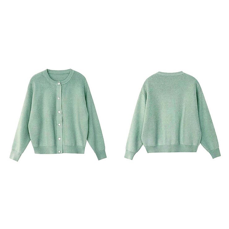 リブ ニット カーディガン | teddyshop | 詳細画像18 