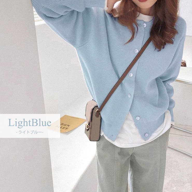 リブ ニット カーディガン | teddyshop | 詳細画像7 