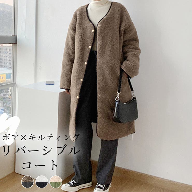 リバーシブル コート 韓国ファッション 品番 Ty Teddyshop テディーショップ のレディース ファッション通販 Shoplist ショップリスト