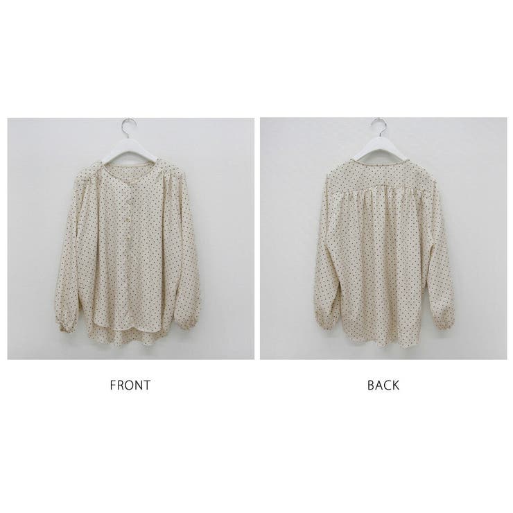 ブラウス 長袖 ドット柄 | teddyshop | 詳細画像14 