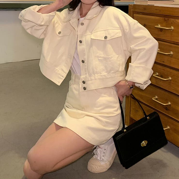 セットアップ デニムジャケット スカート | teddyshop | 詳細画像6 