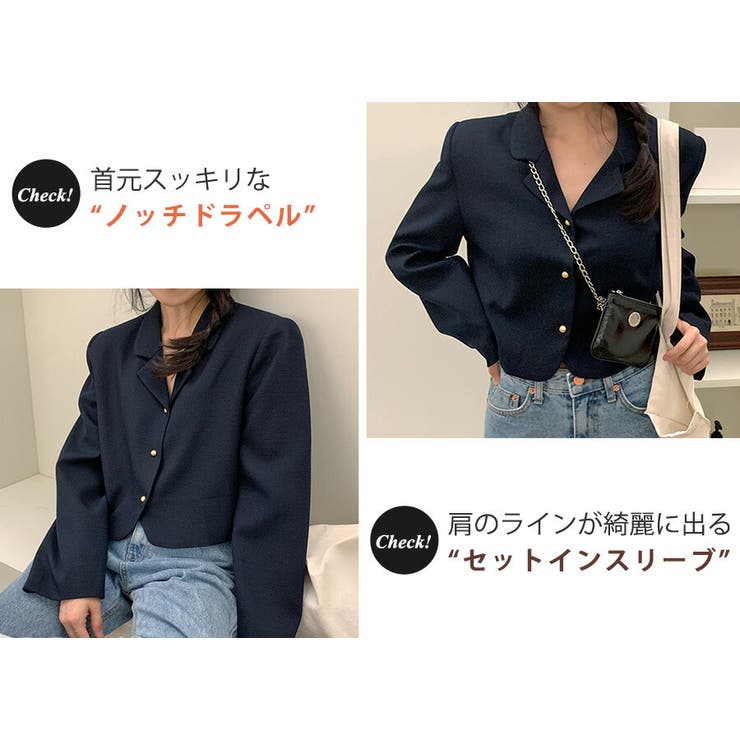テーラード アウター クロップド ジャケット 23002a.jpg