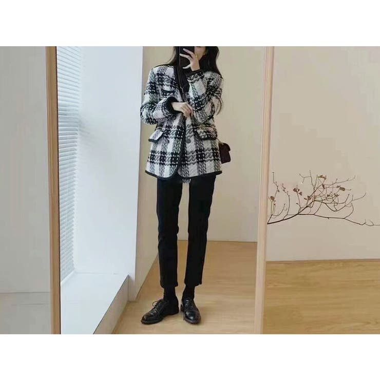 ツイード ジャケット アウター[品番：TY000007436]｜teddyshop