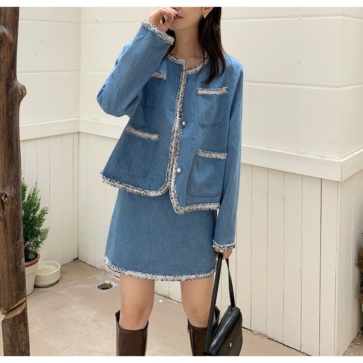 スーツ セットアップ デニム | teddyshop | 詳細画像8 