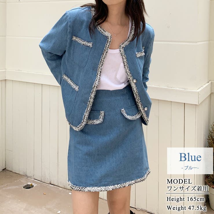 スーツ セットアップ デニム | teddyshop | 詳細画像3 