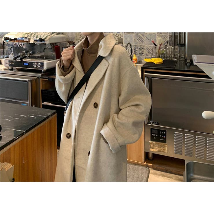 チェスターコート アウター ロング[品番：TY000007496]｜teddyshop
