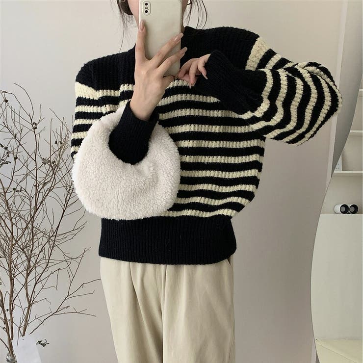 ニット セーター ボーダー | teddyshop | 詳細画像8 