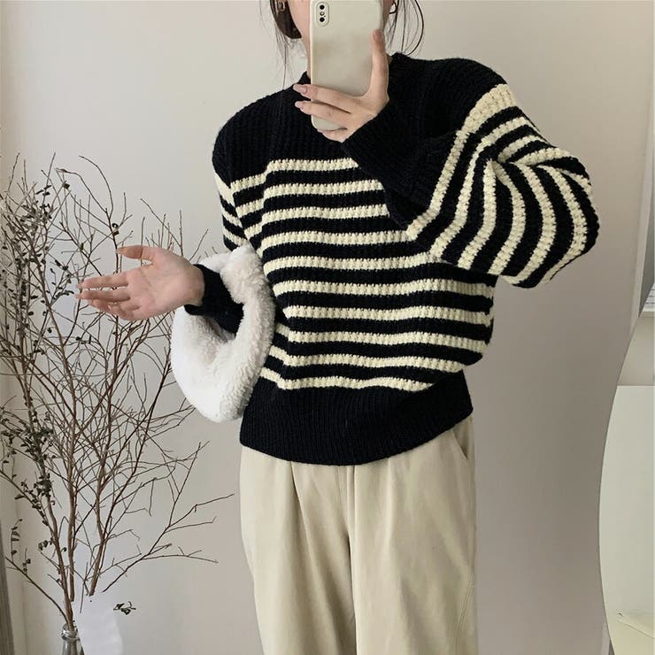 ニット セーター ボーダー | teddyshop | 詳細画像9 