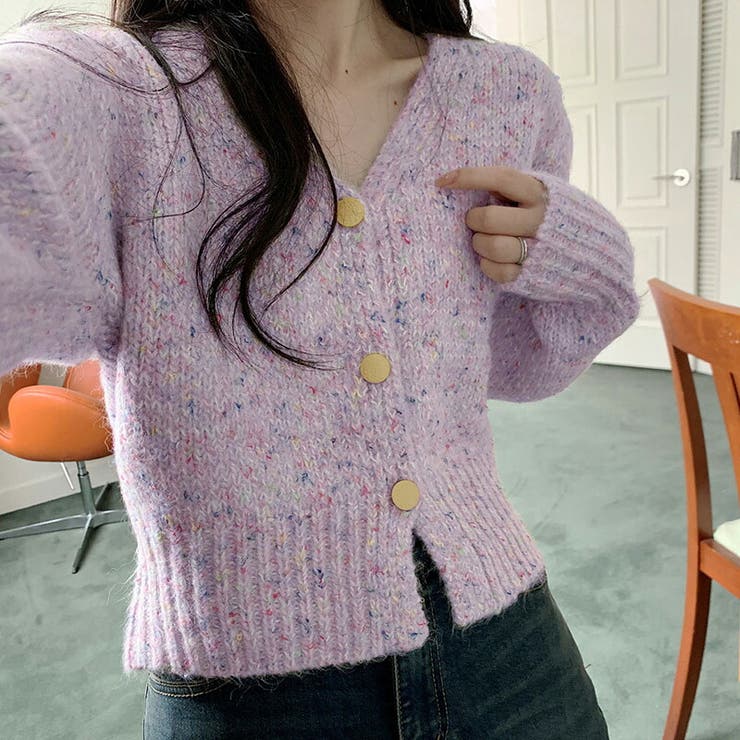 カーディガン ニット ショート丈 | teddyshop | 詳細画像13 