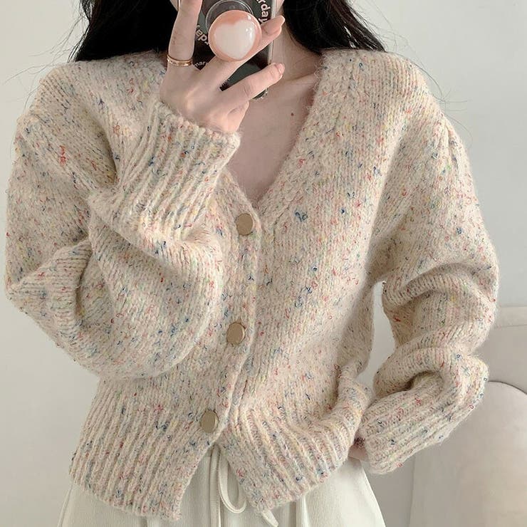 カーディガン ニット ショート丈 | teddyshop | 詳細画像6 