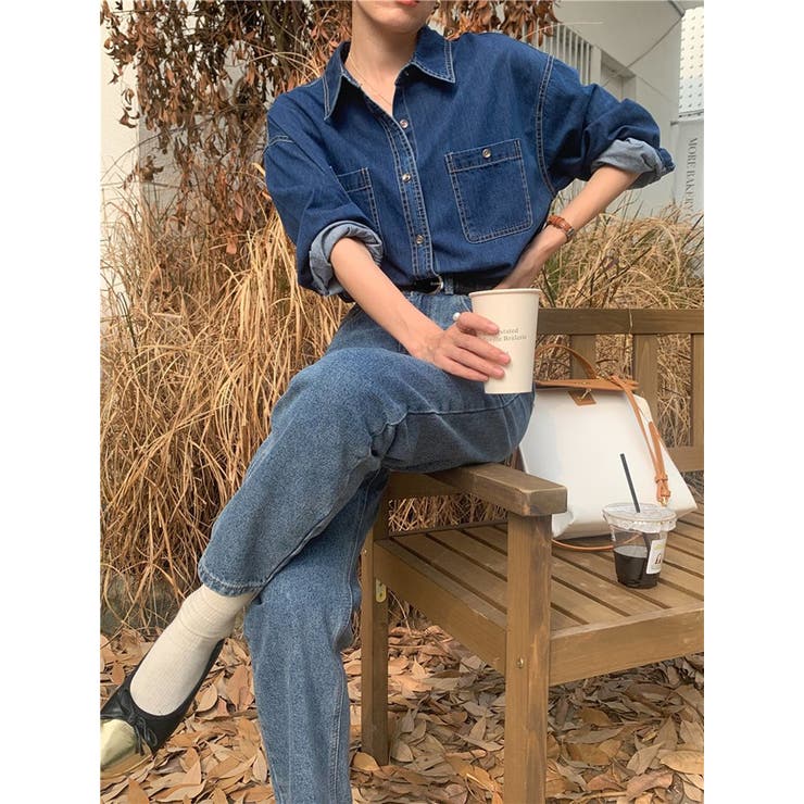 デニムシャツ トップス 長袖 | teddyshop | 詳細画像7 