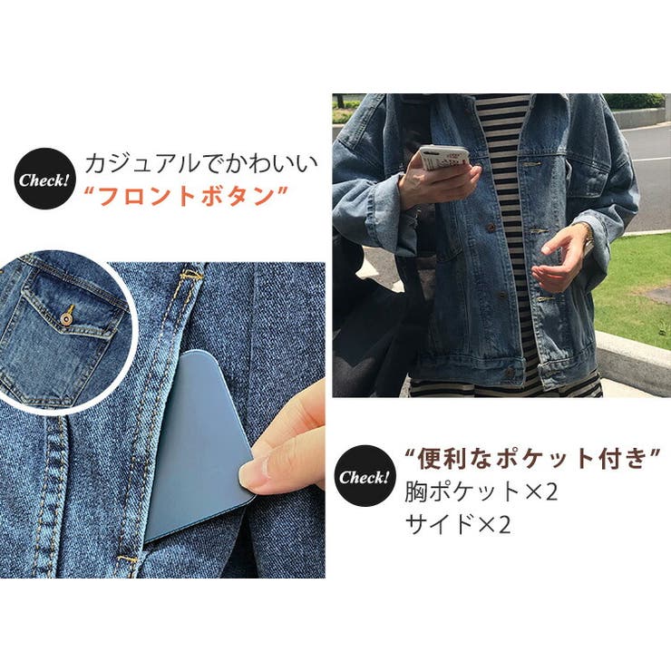 デニム ジャケット Gジャン | teddyshop | 詳細画像16 