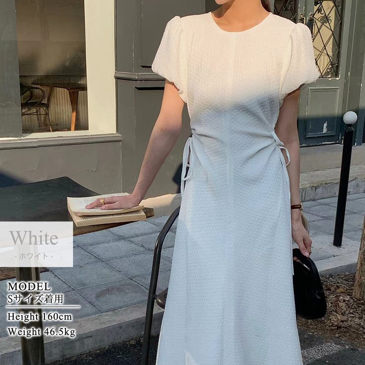 ワンピース カットアウト ボリューム袖 | teddyshop | 詳細画像4 