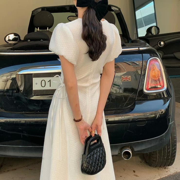 ワンピース カットアウト ボリューム袖 | teddyshop | 詳細画像15 