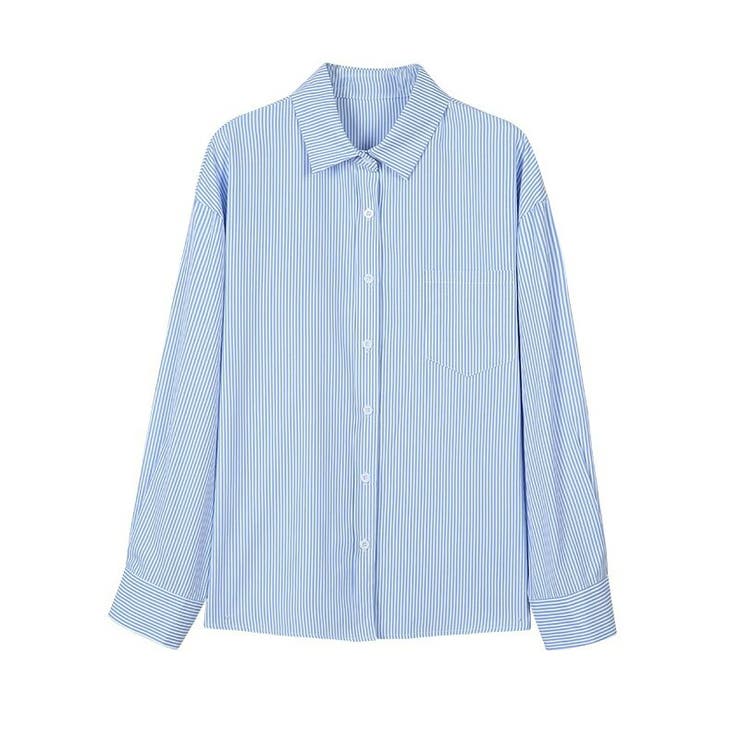 シャツ ストライプ ビッグシルエット | teddyshop | 詳細画像13 