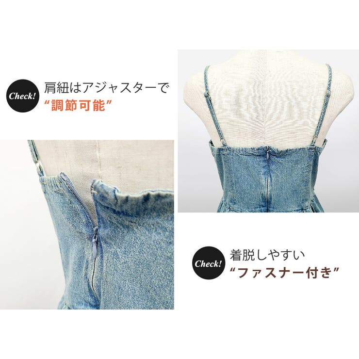 デニム ワンピース ロング | teddyshop | 詳細画像12 