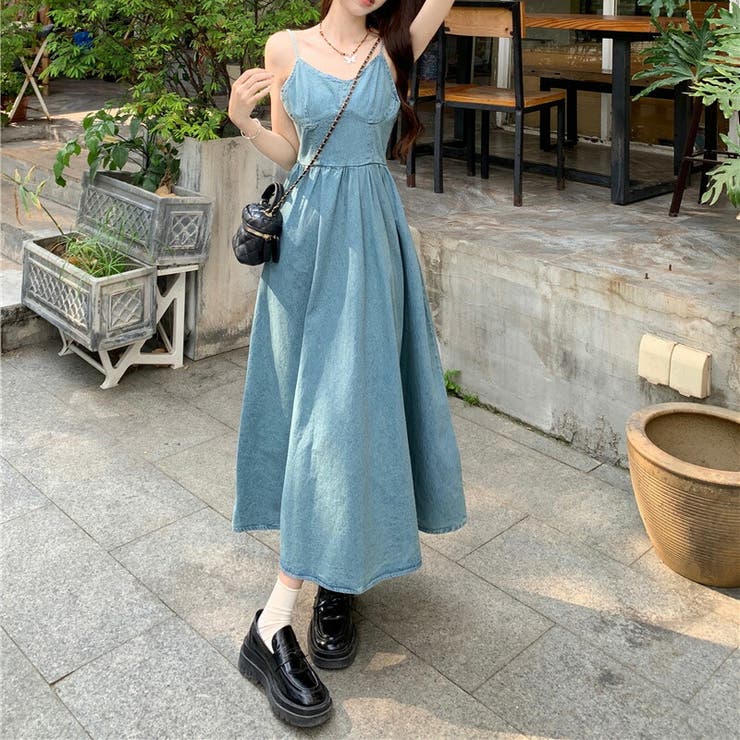 デニム ワンピース ロング | teddyshop | 詳細画像4 